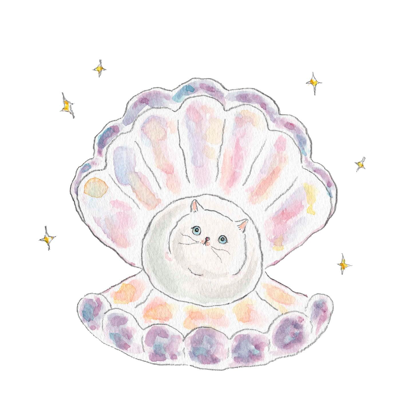 猫，插画，创意