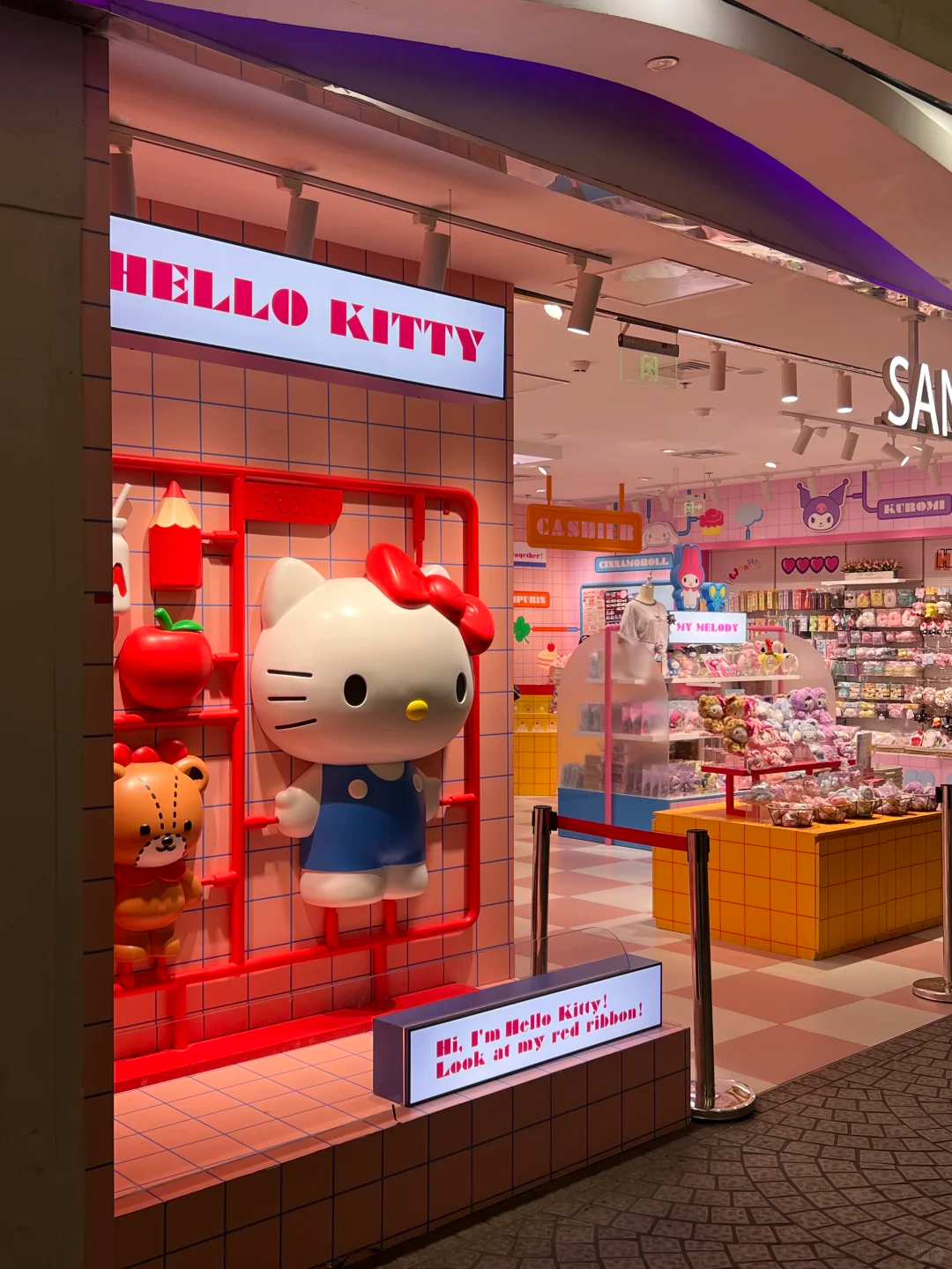 Hello kitty，周边