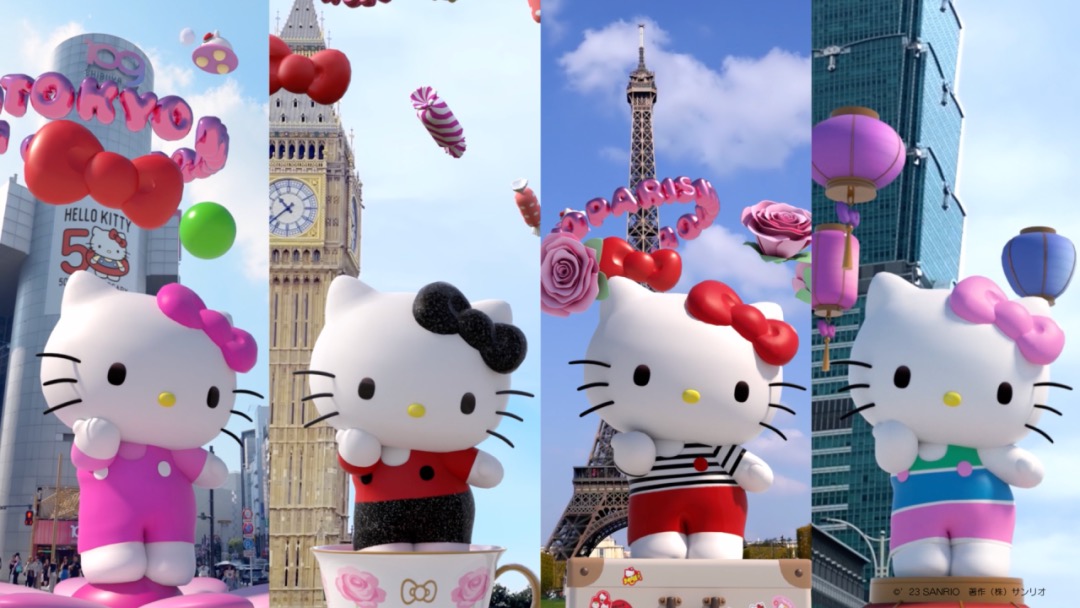 Hello kitty，五十周年