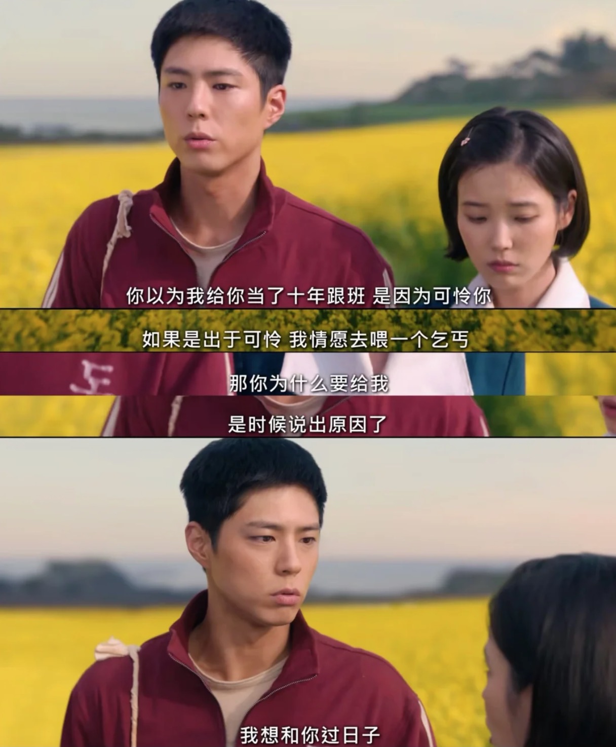 苦尽柑来遇见你，台词