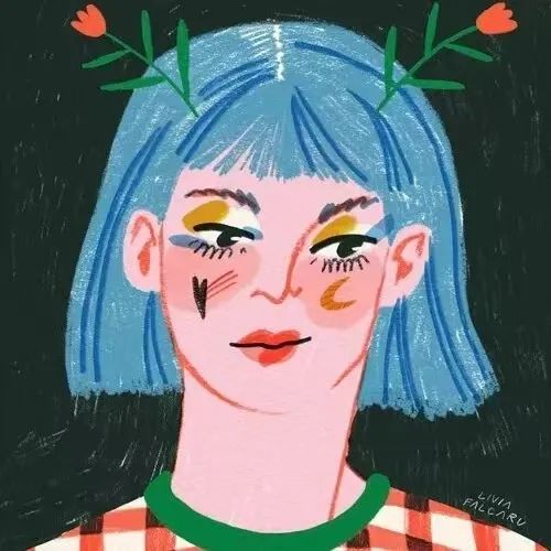 收集120张高级插画，春天换新头像！