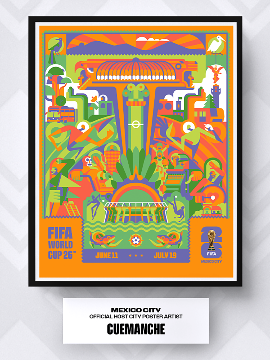 23届国际足联世界杯，The 23rd FIFA World Cup，创意，海报