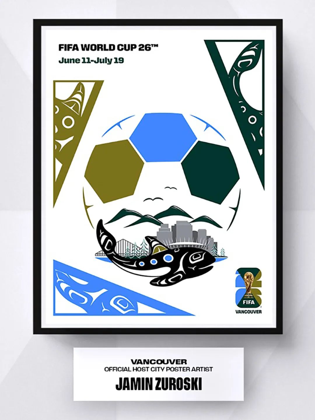 23届国际足联世界杯，The 23rd FIFA World Cup，创意，海报