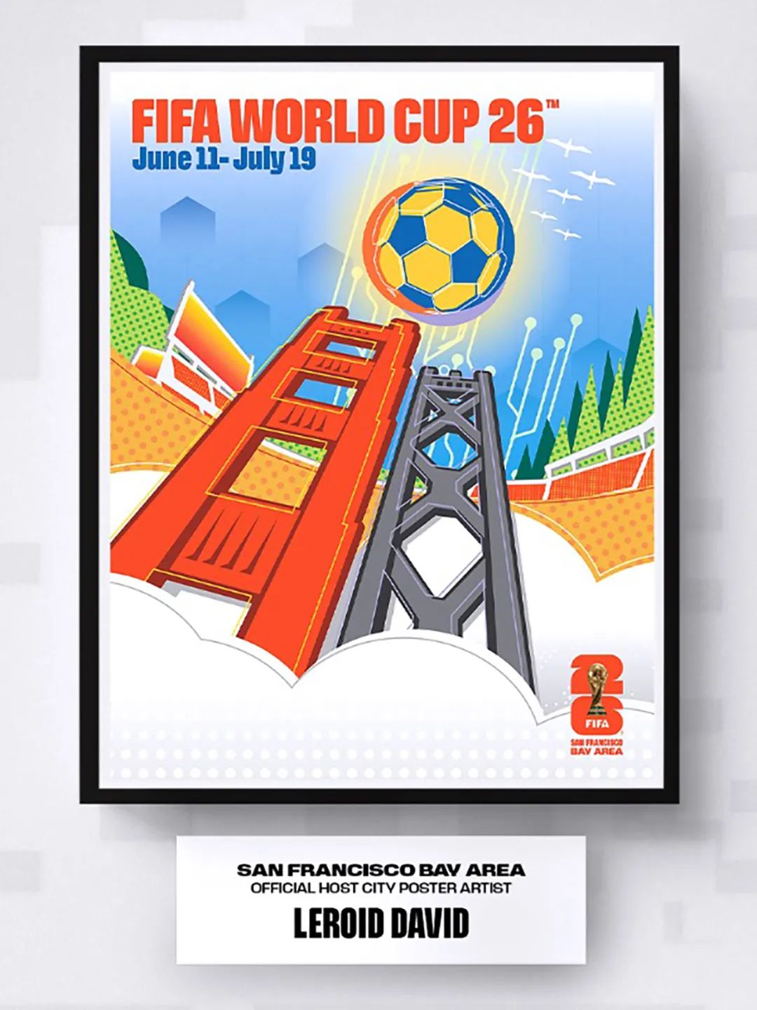 23届国际足联世界杯，The 23rd FIFA World Cup，创意，海报