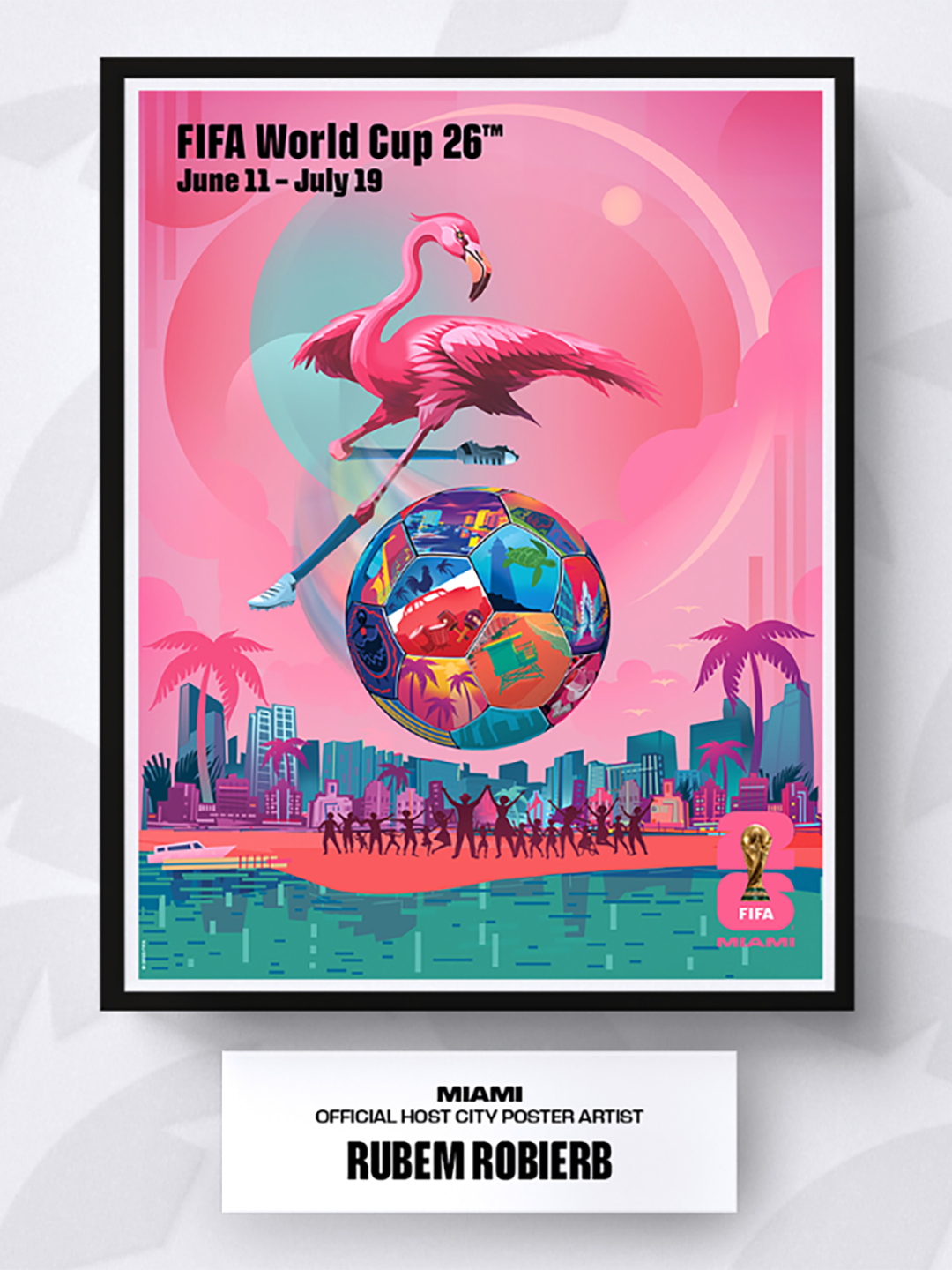 23届国际足联世界杯，The 23rd FIFA World Cup，创意，海报