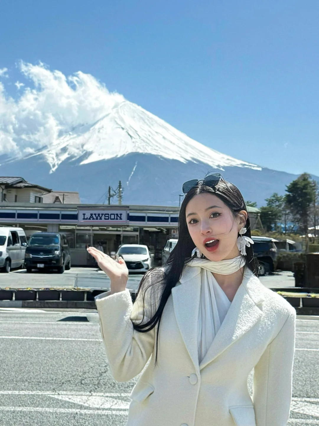 富士山，罗森