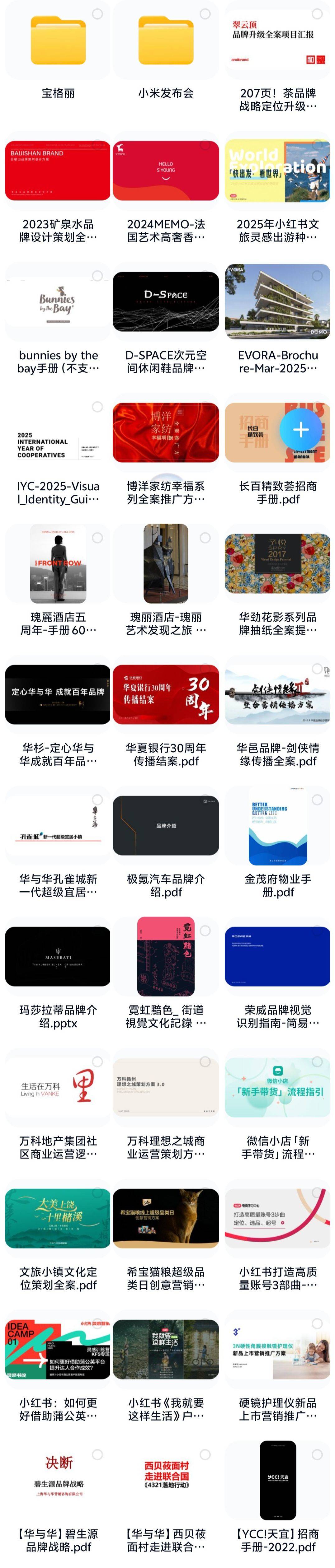 1.5W+品牌资料库合集｜品牌手册/营销策划方案/品牌全案一网打尽