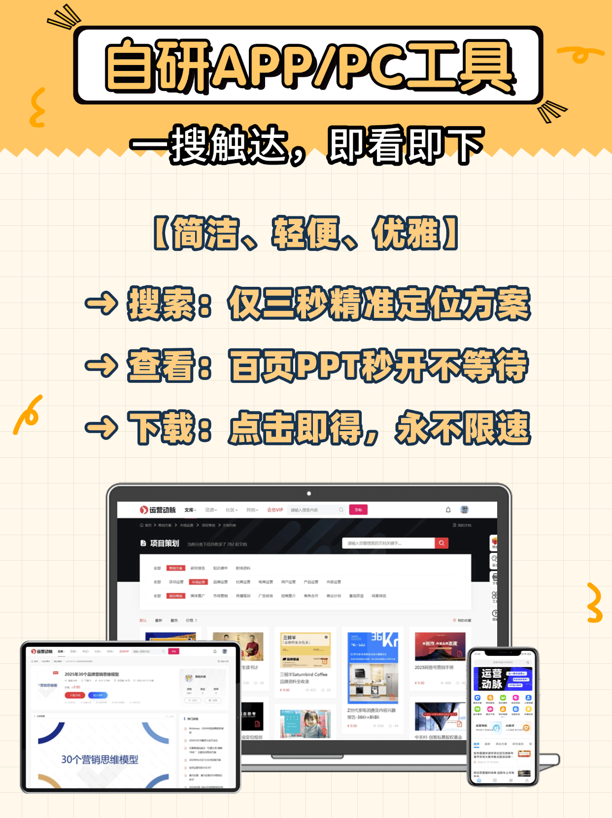 运营人私藏！找资料再也不用全网扒啦✨