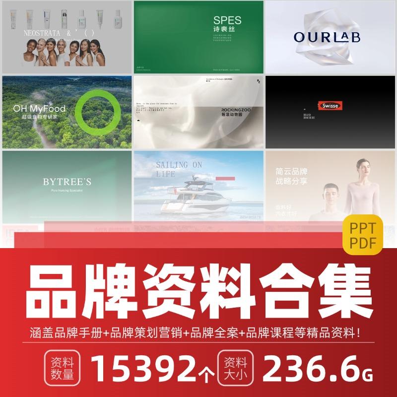 1.5W+品牌资料库合集｜品牌手册/营销策划方案/品牌全案一网打尽