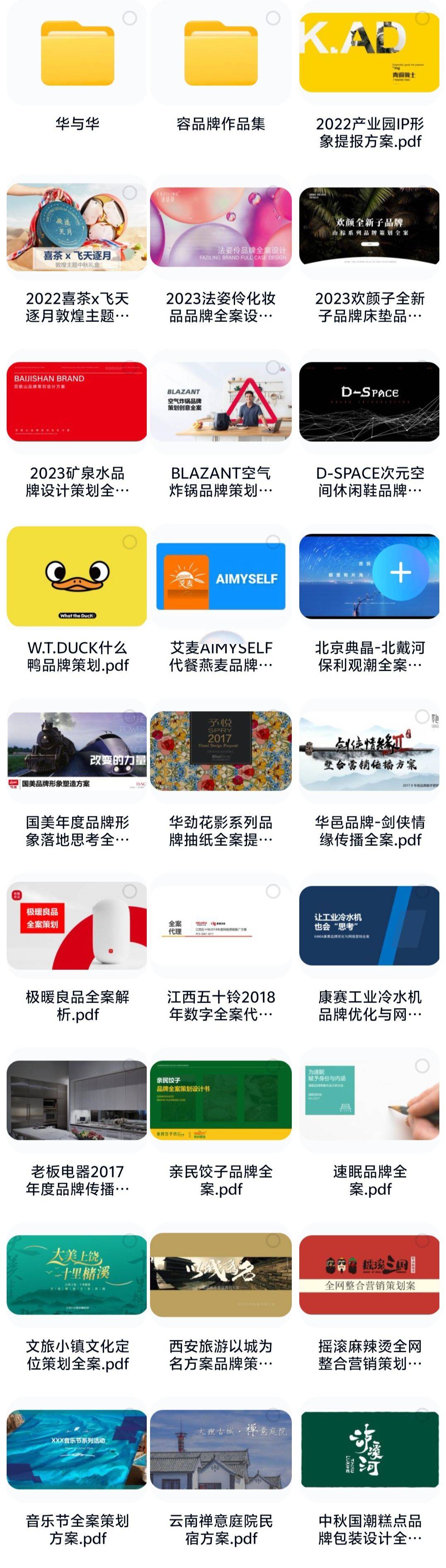 1.5W+品牌资料库合集｜品牌手册/营销策划方案/品牌全案一网打尽