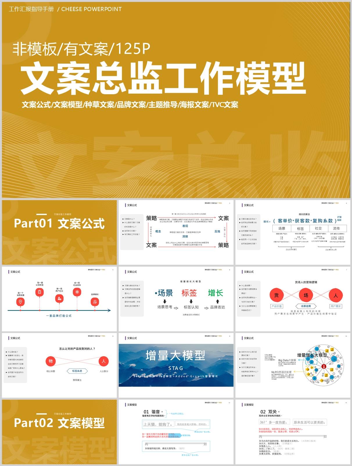 28套总监模型PPT合集资料包（2000+页PPT/PDF/Excel全覆盖）