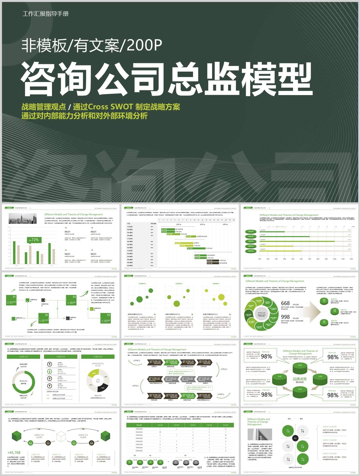 28套总监模型PPT合集资料包（2000+页PPT/PDF/Excel全覆盖）