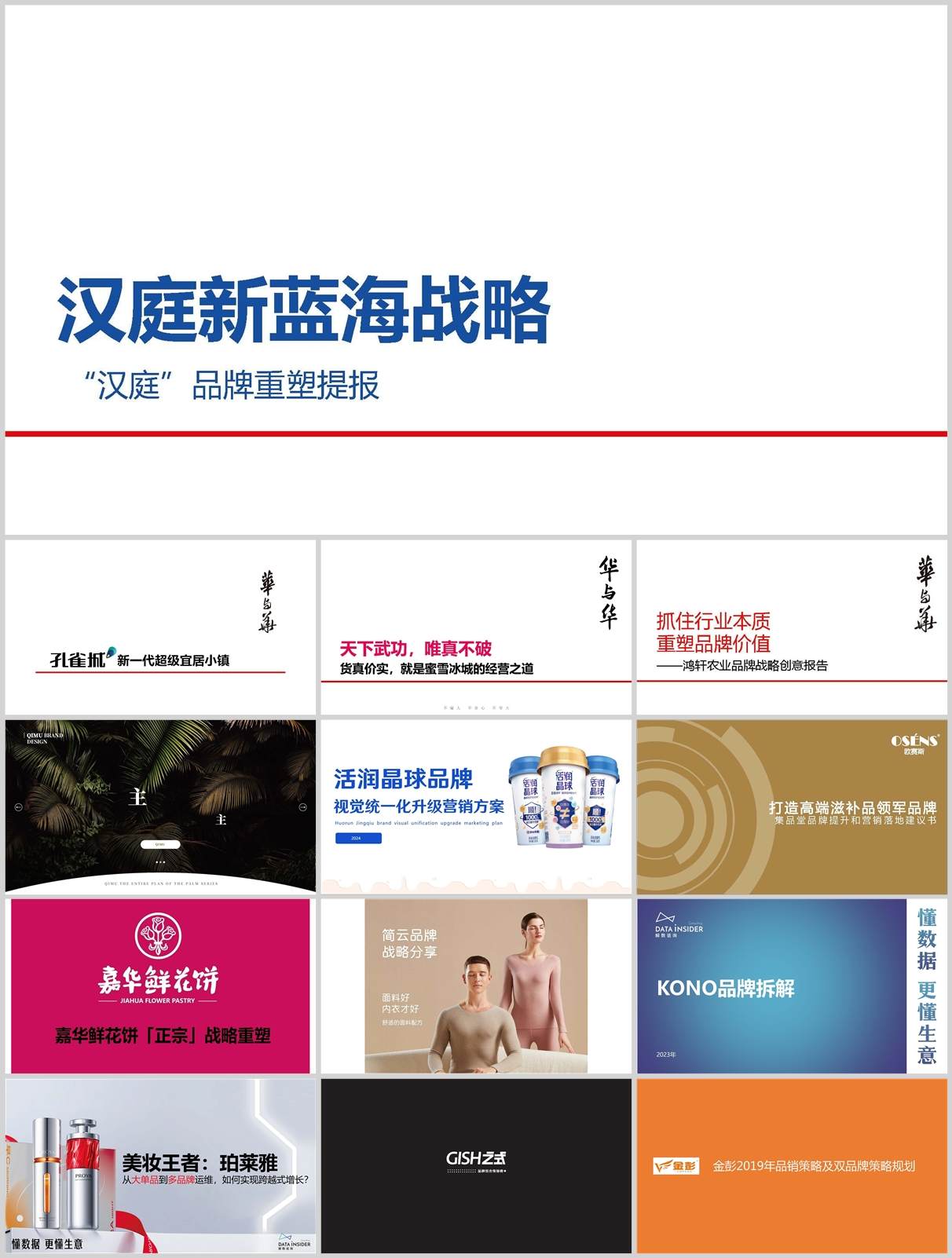 252套超全品牌策划全案合集！覆盖多行业，从策略到执行全攻略！