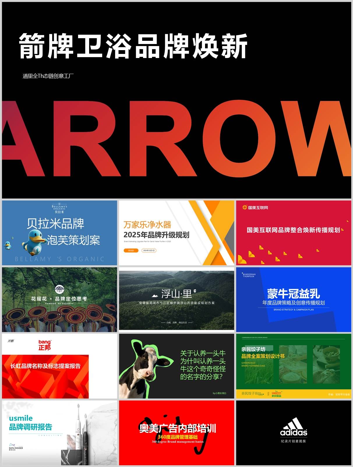 252套超全品牌策划全案合集！覆盖多行业，从策略到执行全攻略！