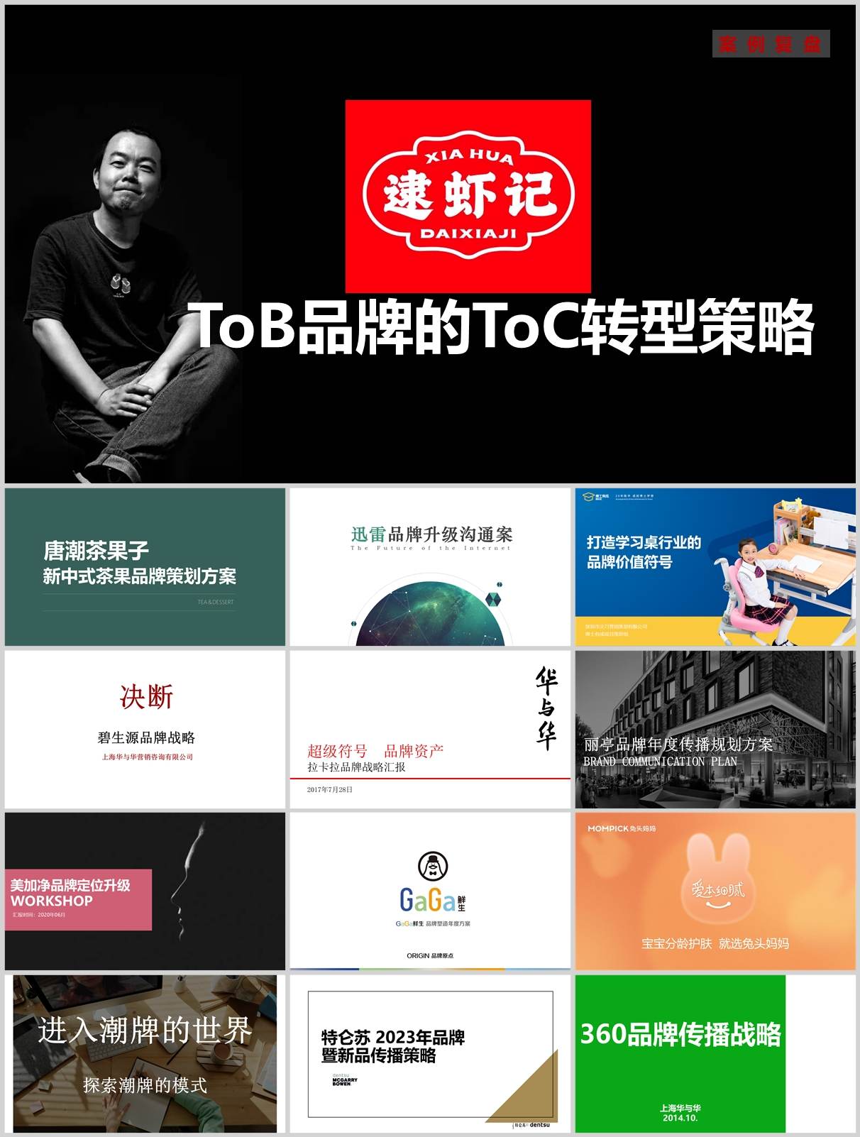 252套超全品牌策划全案合集！覆盖多行业，从策略到执行全攻略！